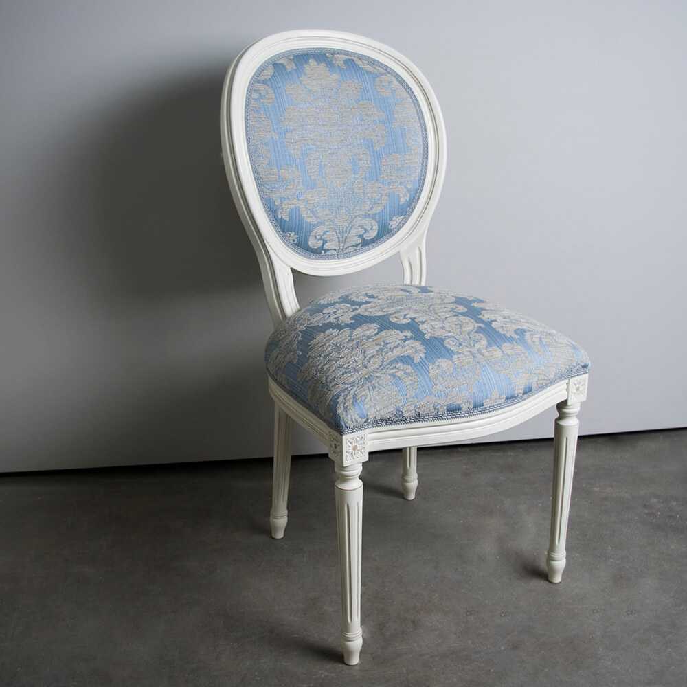 Białe krzesło LILI prowansalskie
