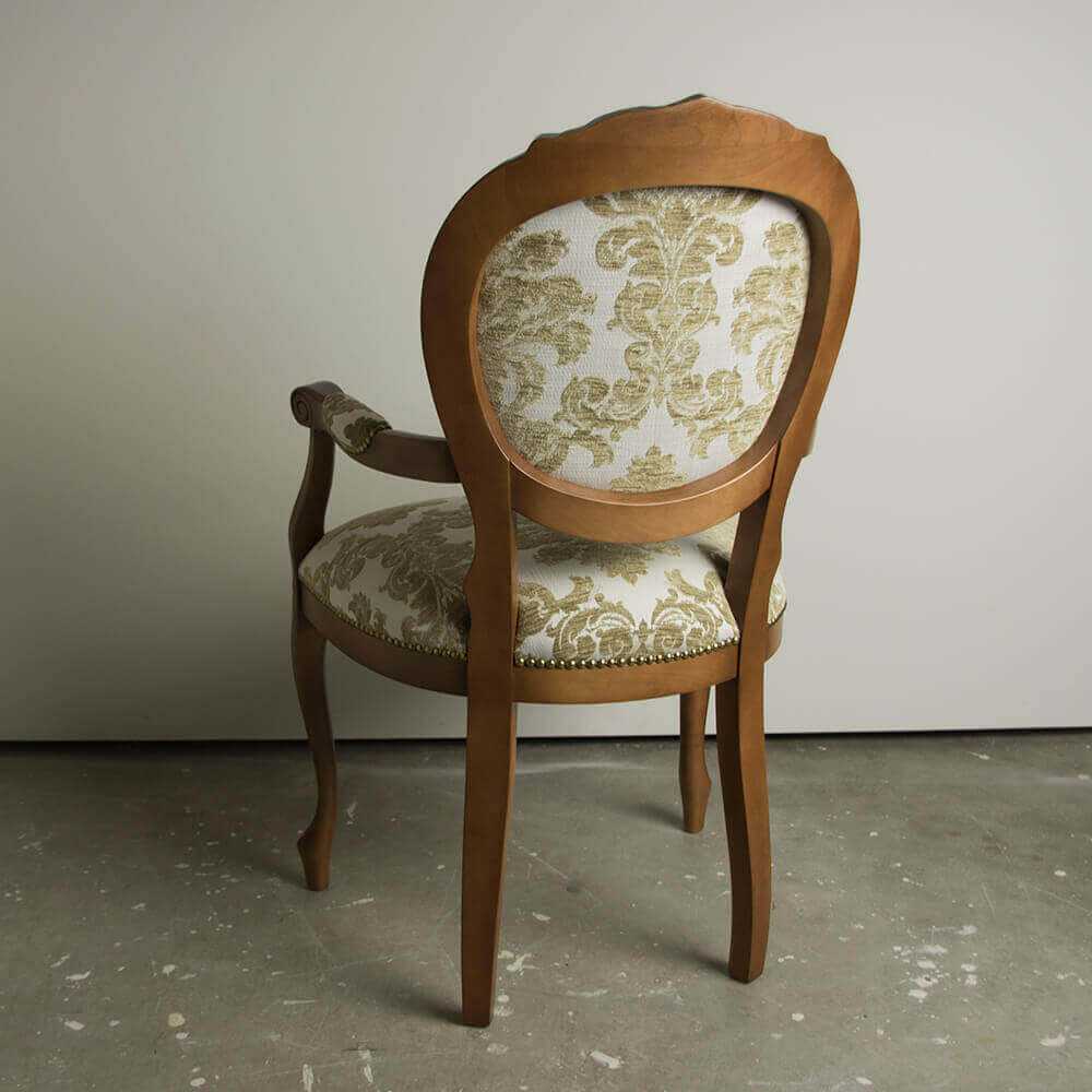 Klasyczne krzesło EMOL z podłokietnikami
