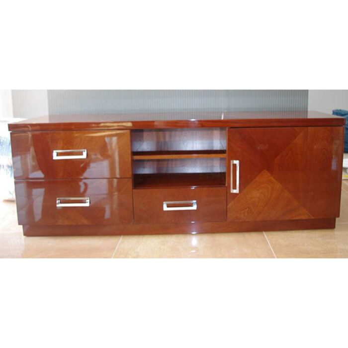 Szafka pod telewizor na połysk art-deco-MATRIX