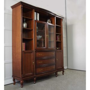 biblioteka-klasyczna-drewniana-na-wymiar-katowice-meble-dobrodzien-regał-rodzinna-firma-producent-mebli