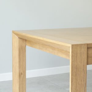 Drewniany stół nowoczesny do jadalni loft- SAGAN