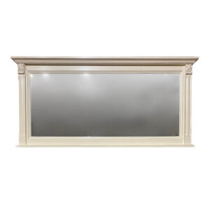 lustro w drewnianej ramie, lustro klasyczne na wymiar, lustro fazowane w ramie