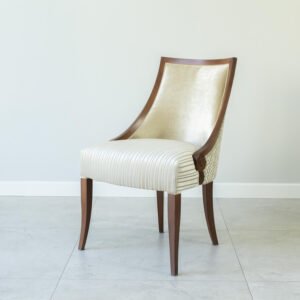 Krzesło Tulip- stylowe włoskie krzesło tapicerowane