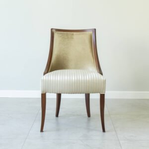 Krzesło Tulip- stylowe włoskie krzesło tapicerowane